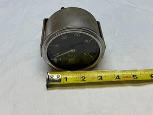 Stewart Warner 860-BL Tachometer 5000 Rpm - Picture 1 of 16
