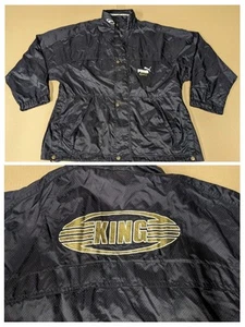 PUMA KING FOOTBALL TRAINING SHELL TOP JACKE ERWACHSENE SMALL/MEDIUM 1990ER VINTAGE - Bild 1 von 9