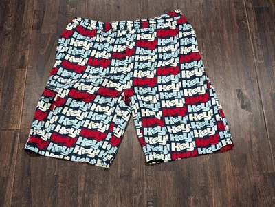 Pantalones Cortos de Natación Platinum FUBU Para Hombre XL Azul Marino ¡Hey! Malla con estampado integral forrada 19187 Foto 1 de 4