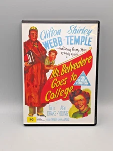Mr. Belvedere Goes to College (DVD, 1949) Import NTSC All Comedy Shirley Temple - Imagen 1 de 4