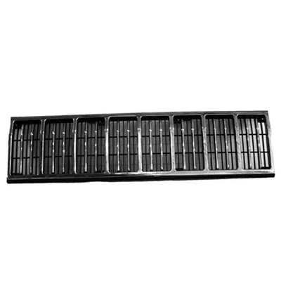 New Front Grille Assembly For 1986-1991 Jeep Comanche Cherokee Black & Chrome - Image 1 of 4