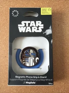 PopSockets Magnetic Phone Grip & Stand Ring Starwars Enamel R2D2 OPEN BOX NEW - Picture 1 of 5