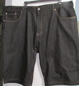 NEW Men's size 52 Waist Black Denim Jean Shorts By Beyond The Limit - Picture 1 of 12