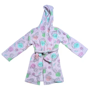 Disney Princess - Plush Hooded Robe - Size Med 8 - Picture 1 of 5