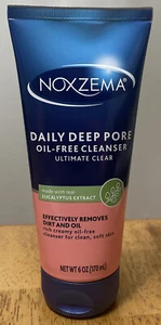 Brand NEW! Noxzema Ultimate Clear Daily Deep Pore Cleanser 6 oz - Picture 1 of 2