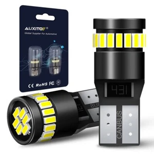AUXITO T10 LED License Plate Light Bulbs 6000K Super Bright White 168 2825 194 A - Picture 1 of 9