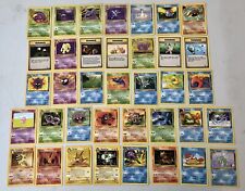 Fossil Pokemon Card Lot Of 37 No Duplicates With 3 Holos *Lightly Played*