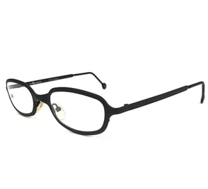 Vintage la Eyeworks Eyeglasses Frames PUFFER 542 Rubberized Black 46-22-135 - Picture 1 of 11