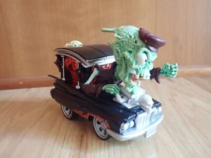 2013 Creata - Monster 500 Zoom Zombie Hearse Car Rat Fink Zombie 6" - VIDEO - Picture 1 of 5