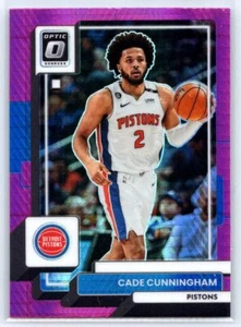 2022-23 Donruss Optic #92 Cade Cunningham Hyper Pink - Picture 1 of 2