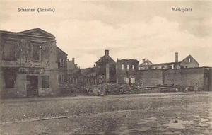 Lithuania - ŠIAULIAI Schaulen - Market square - World War One - Picture 1 of 2