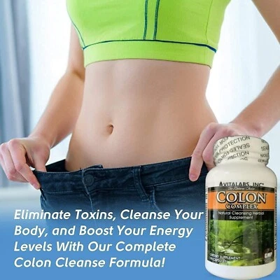 Colon Cleanse Detox Flush Digestion Digestive Cleanser Bowel Bloating Support -1 - Image 1 of 4