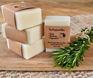 Dreadlocks Shampoo Bar by Dread Empire x 4 - Infused with Hemp & Rosemary Oil - Picture 1 of 1