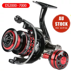 Spinning Fishing Reel High Speed Metal Spool Saltwater Freshwater HE/DS2000-7000 - Picture 1 of 30