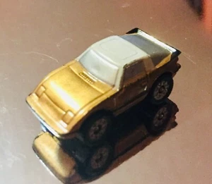 🏁 Micro Machines Galoob Vintage Sun Color Changers Gold 1986 Mazda RX-7 Car 🏁 - Picture 1 of 5