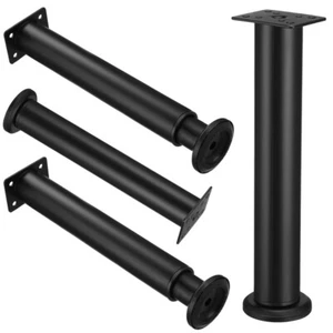 4 Adjustable Shelf Legs 25CM to 42CM for Stable Furniture Support - Picture 1 of 11