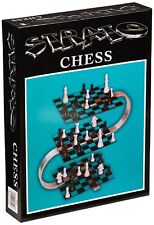 3d Chess Set Strato Stainless Steel Strategy 3 Dimensional Game Modern Chessmen
