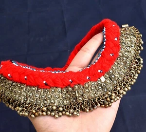 Afghanische Kuchi Halskette Stammesseil Schmuck Böhmischer Tanz Boho Kragen - Bild 1 von 4