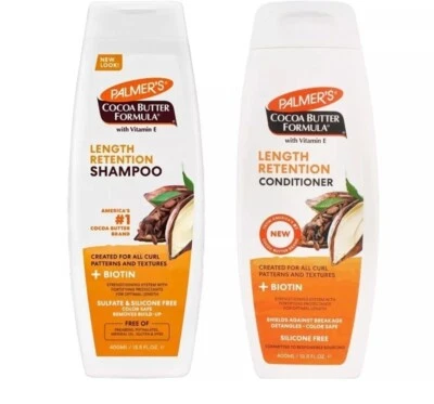 Palmers Cocoa Butter Shampoo & Conditioner 400ml - Image 1 of 3