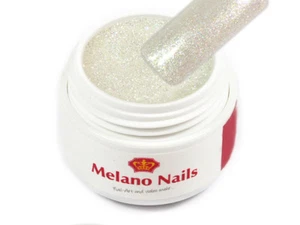 Glitter UV Gel Made in Germany 5ml Glitter White Star Gold - Bild 1 von 1