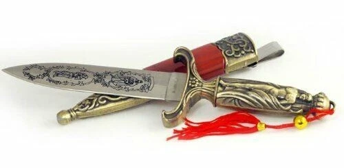 AzureGreen RA176 Ornate Greek Athame