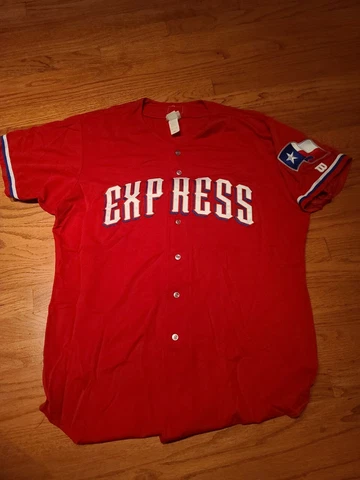 Game Used 2011 Round Rock Express Baseball jersey. #55 Richmond Cover