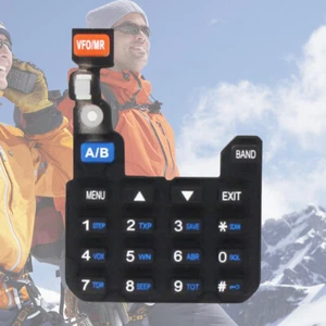 2pcs Keypad Keyboard Accessories Walkie Taklie Keyboard for Baofeng UV-5R UV-5RA - Zdjęcie 1 z 11