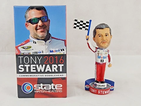 NASCAR Texas Motor Speedway Commemorative Bobblehead Tony Stewart 2016 Cover
