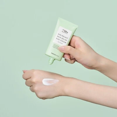 THANK YOU FARMER Sun Project Skin Relief Sonnencreme 50ml LSF50+ PA++++, KBeauty