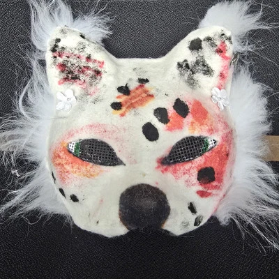 Therian mask handmade. Unique. In One Copy! Quadrobics - Image 1 of 4