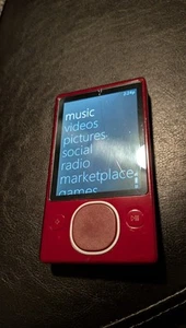 Microsoft Zune 120GB Red Digital Media Player - New Battery  - Picture 1 of 5