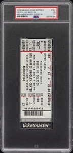 2014 Milwaukee Bucks 10. Februar BMO Harris Bradley Center Ticket Stub PSA 1,5 - Bild 1 von 2