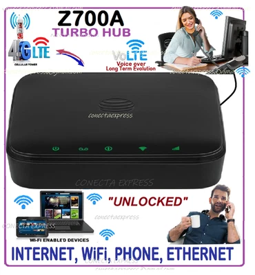 VoLTE 4GLTE Wireless Internet Router Home Phone station - Image 1 of 4