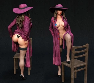 Carmen Pin Up (NSFW) Sculpture(300mm)/Unassembled/Unpainted/3Dprint - Picture 1 of 1