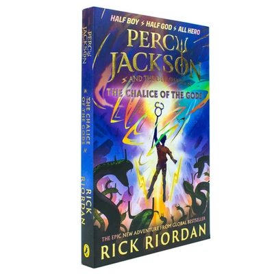Percy Jackson and the Olympians The Chalice of the Gods Book | Riordan Rick NEW - Image 1 of 4