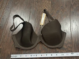 SKIMS Weightless Espresso Demi Bra Women Size 32D NEW - Picture 1 of 4