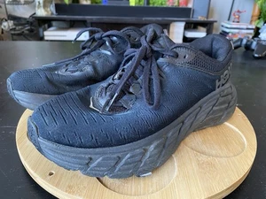 Hoka One One Gaviota 3 Damenschuhe Sneaker schwarz Größe 8B *ersetzte Einlegesohlen* - Bild 1 von 11