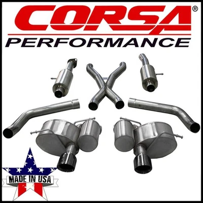 Sistema de escape trasero Cat Corsa Sport 2,75" para Jeep Grand Cherokee 12-21 6,4 L V8 Foto 1 de 4