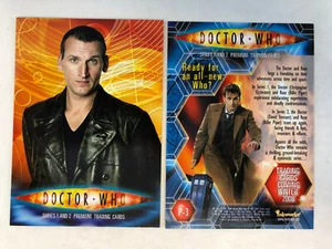 CHEAP PROMO CARD: DOCTOR WHO SERIES 1 & 2 (Inkworks 2008) #P-3 Set Canceled - Picture 1 of 2