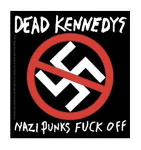 Dead Kennedys N*zi Punks F*ck Off Sticker D010S - Picture 1 of 2