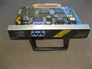 Cisco PA-A1-OC3SM 7200 7500 1 Port ATM OC3 single mode 800-01887-02 73-2094-03 - Picture 1 of 3
