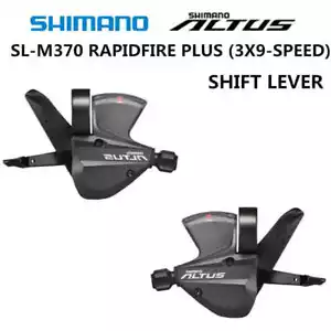 Coppia comandi cambio bici Shimano Altus SL-M370 9x3 mountain bike shift lever - Foto 1 di 1