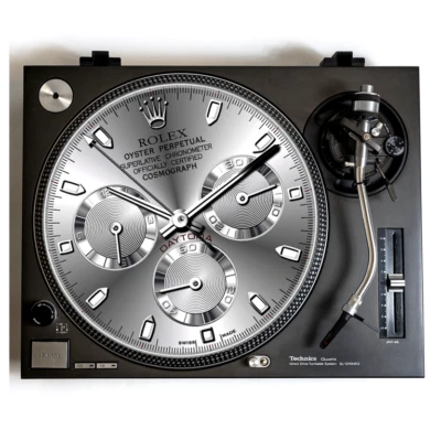 SLIPMAT KING ROLEX Turntable Slipmat for Vinyl Records 12" DJ Slip Mat hip hop vinyls platter