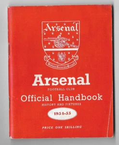 ARSENAL FC - Official Handbook 1954/55 (inc. History and Fixtures) - Picture 1 of 1