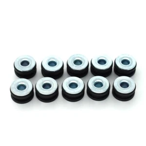 20 PCS Motorcycle Rubber Grommets Fairing Bolts For Honda Yamaha Suzuki Kawasaki - Imagen 1 de 10