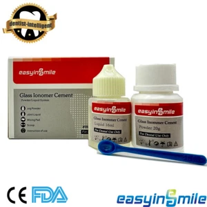 Dental Glass Ionomer Cement Permanent Crown Bridge Luting Restoration Cement - Picture 1 of 9