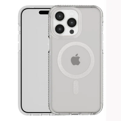 Tech21 EvoCrystal Magsafe Tough Clear Case for Apple iPhone 15 Pro Max - White - Image 1 of 4