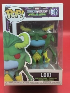 Funko POP ! Marvel Mech Strike Monster Hunters Loki #992 Vinyl Figure-New - Picture 1 of 5