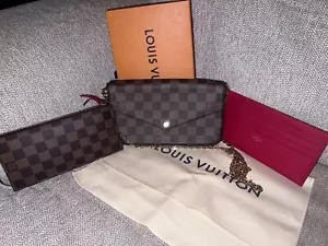 Louis Vuitton Felicie Potchette-Damier Ebene - Picture 1 of 13