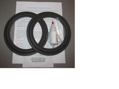 Infinity RS4,RS6,RS7, RS8, RS625, SM80, SM82 Foam Surround Speaker 8" Repair Kit - Image 1 of 4